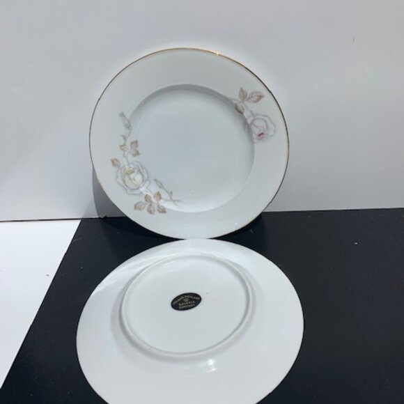 5067 Johann Haviland Sweetheart Rose SALAD /BB Bavaria Germany 2ea - Picture 2 of 7